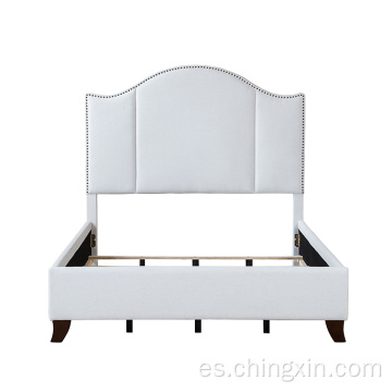 Cabeza KD Tapstered King Size Cama Muebles de dormitorio